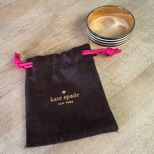 Kate Spade B & W Bangle Bracelet